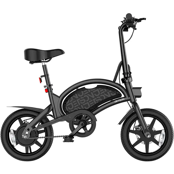 Jetson Bolt Pro eBike with 30 miles Max Operating Range & 15.5 mph Max Speed - Black