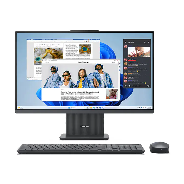 Lenovo IdeaCentre AIO 27" R5 7535HS Desktop - Luna Gray