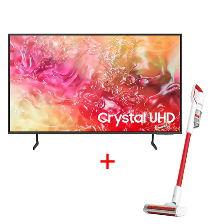 Samsung 50" UHD 4K Smart TV + ROIDMI S1 Cordless Vacuum Cleaner
