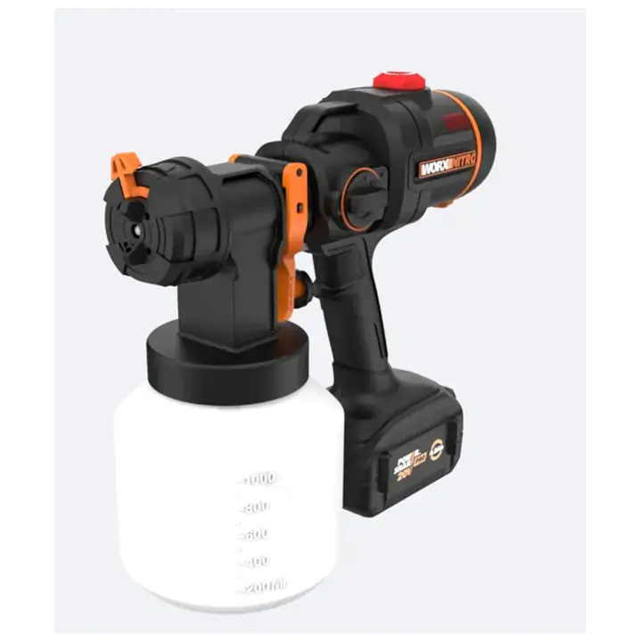 Worx 20V Nitro Cordless Paint Sprayer with Brushless Motor