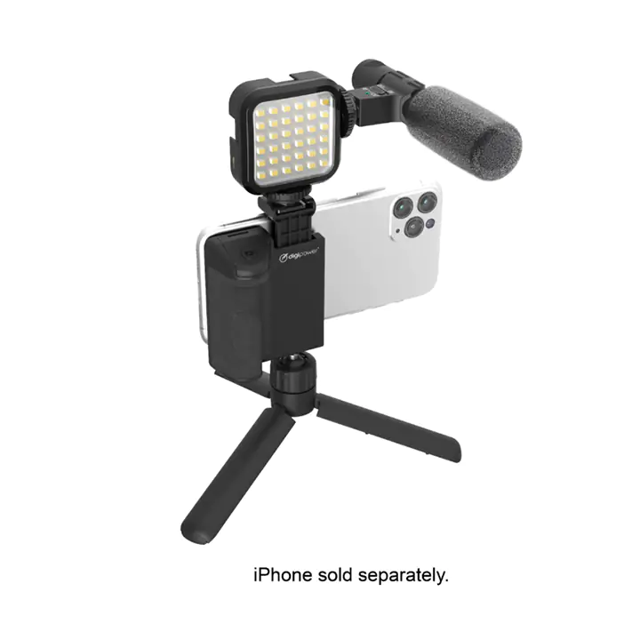 Digipower Follow ME Vlogging Kit for Phones and Cameras BB21499350
