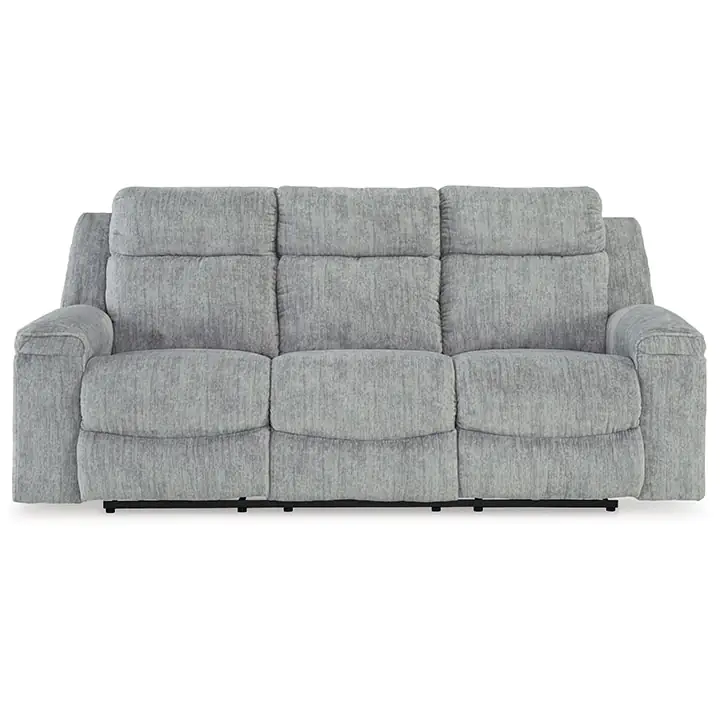 Buntington Reclining Sofa in Pewter