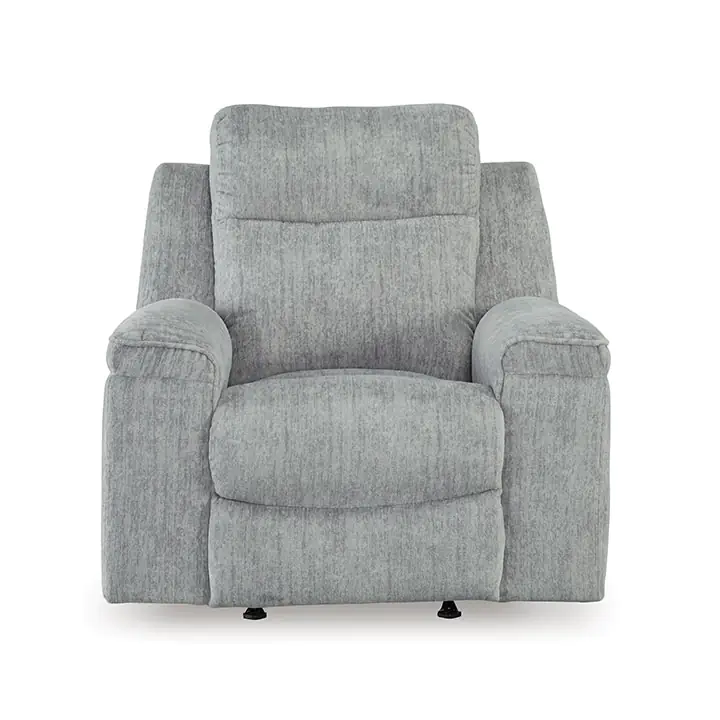 Buntington Rocker Recliner Chair in Pewter
