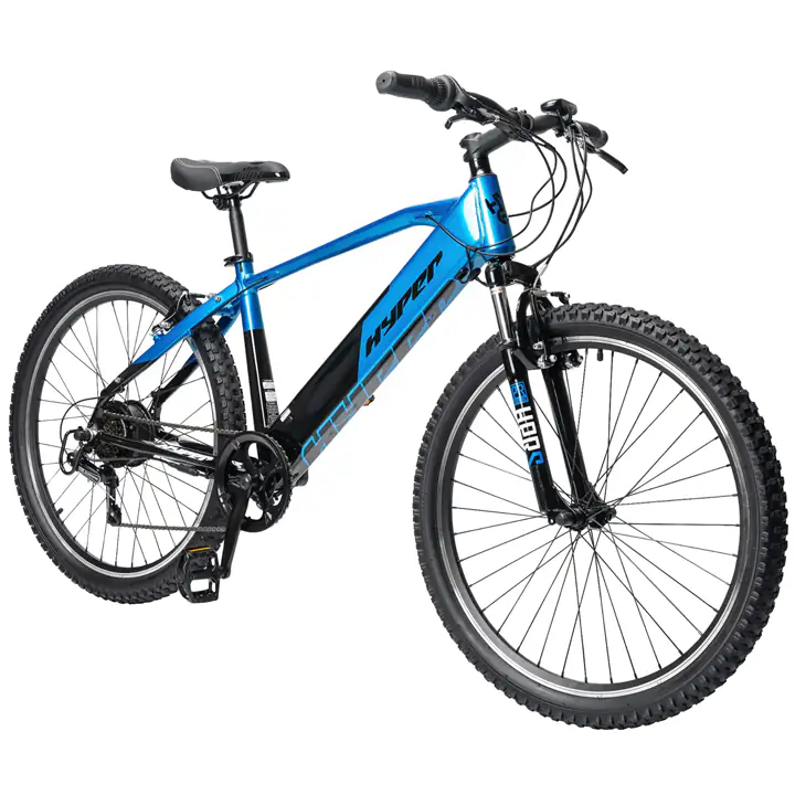Hyper - 26" Mountain Electric Bike eBike - Blue BB22358390