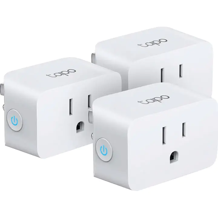 TP-Link Tapo Smart Wi-Fi Plug Mini with Matter 3-pack White BB22138416