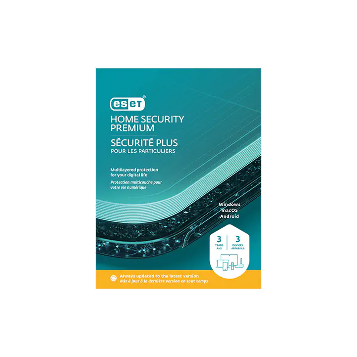 ESET Home Security Premium - 3 Users / 3 Years