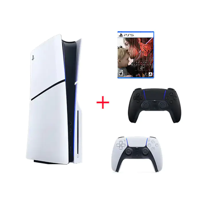 PlayStation 5 Slim Disc Edition Death Stranding 2 Bundle