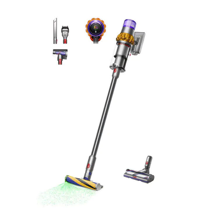 Dyson v15 Detect Cordless Vacuum - Yellow/Gray