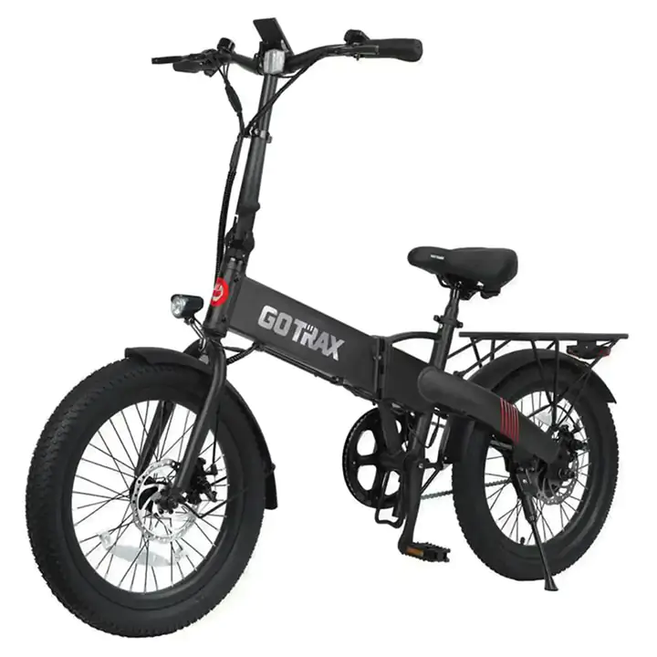 GoTrax Z4 LITE Folding eBike 25mi / 20mph - Black BB22274754