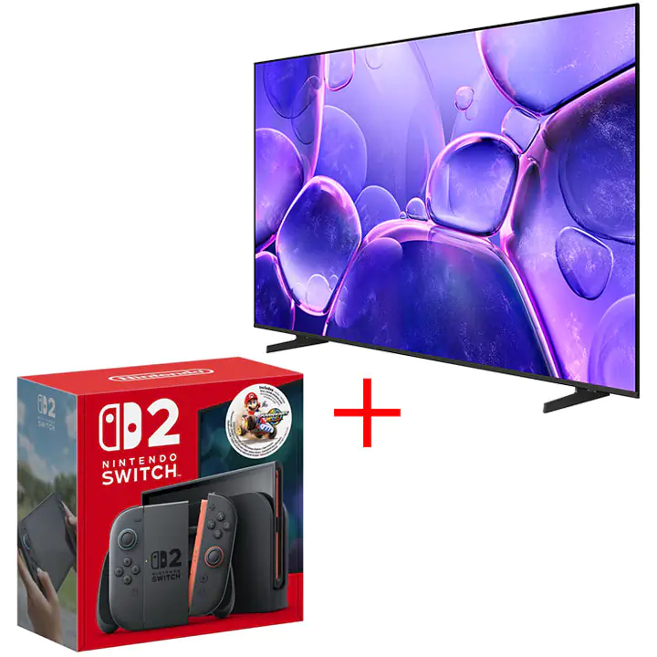 Samsung 65" UHD 4K Smart TV (2025) & Nintendo Switch 2 Bundle