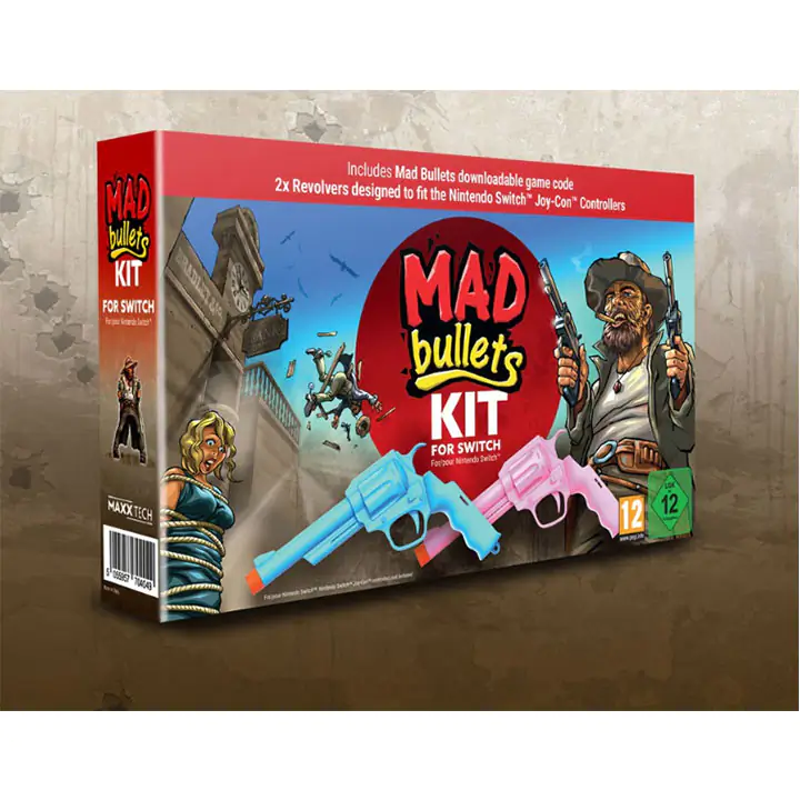 Maxx Tech Mad Bullets Nintendo Switch Kit