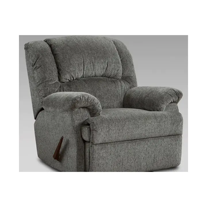 Allure Gray Motion Rocker Recliner Chair