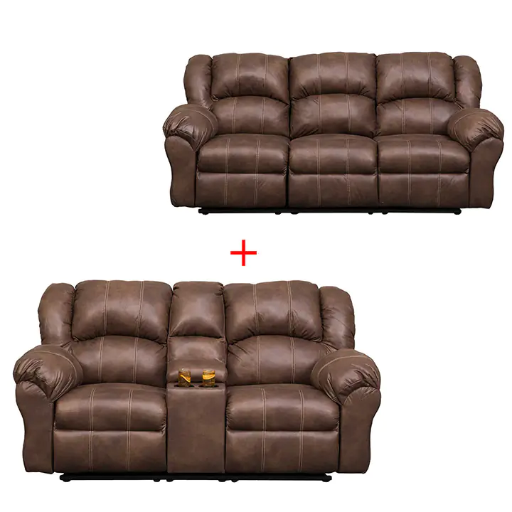 Telluride Cafe Motion Reclining Sofa and Loveseat