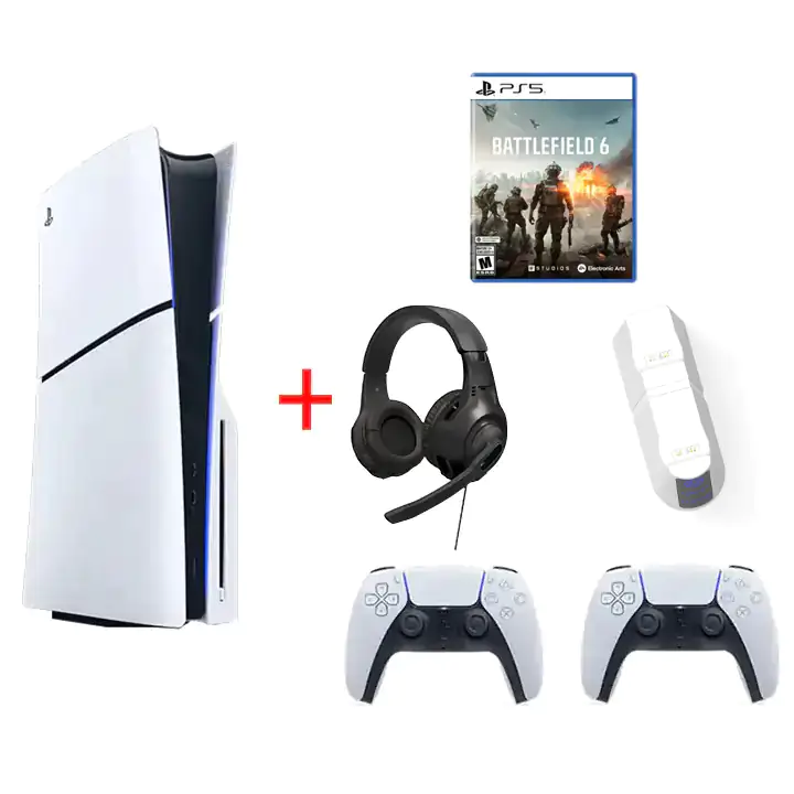 PlayStation5 Slim Disc Edition Battlefield 6 Bundle