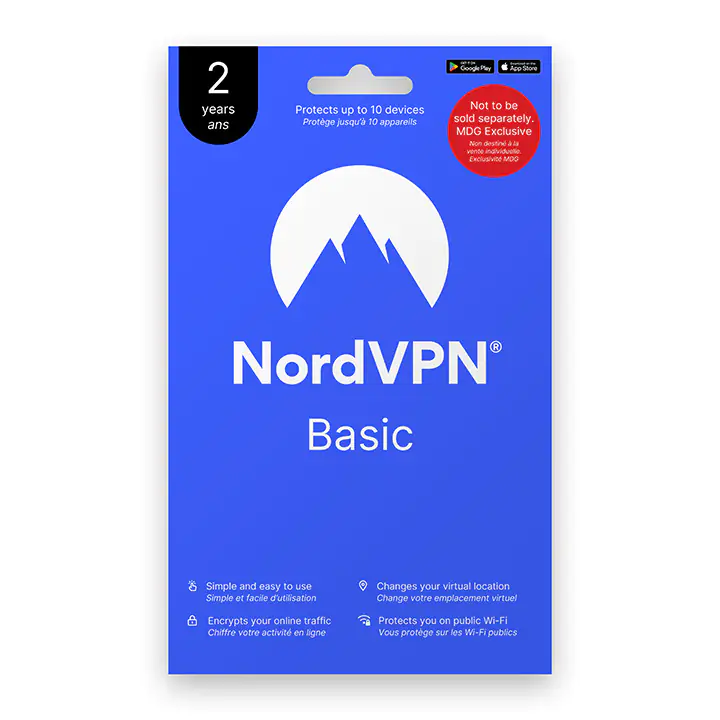 NordVPN Basic - 2 Year Protection