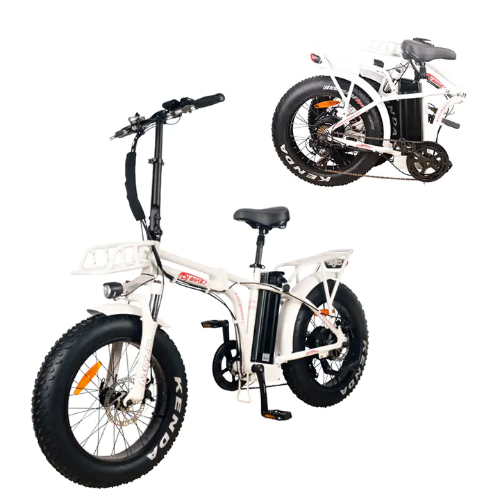 DJ Folding Bike 750W 48V 13Ah - White