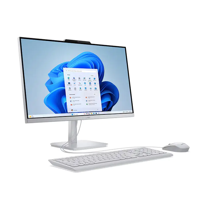 Lenovo 23.8" N100 AIO Desktop - Cloud Gray