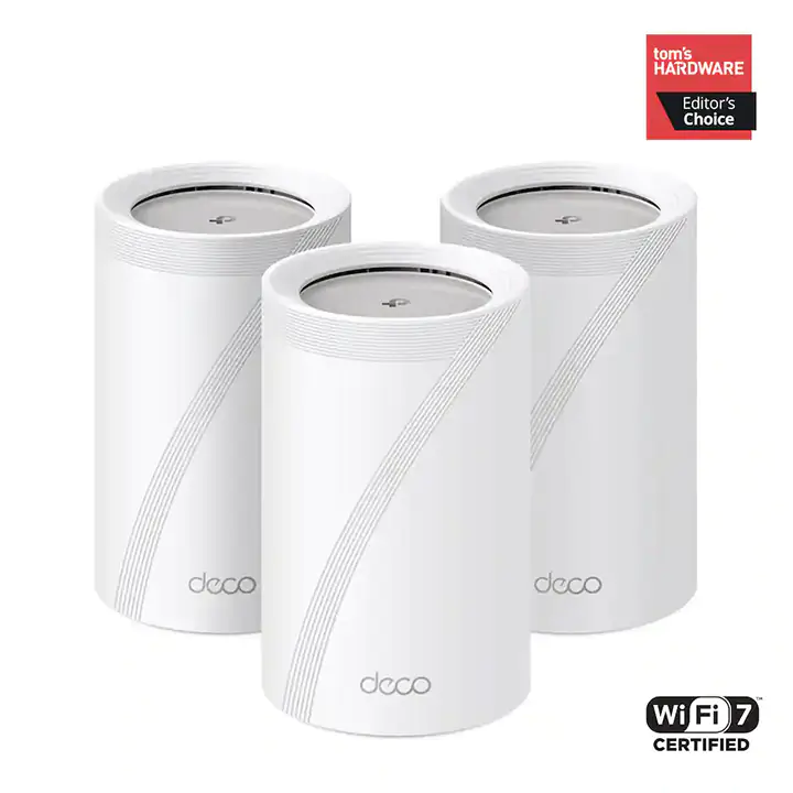 TP-Link Tri-Band Wi-Fi 7 Router System 3-pack - White BB22291869