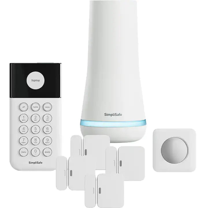 SimpliSafe 7pc Indoor Security System - White BB22485199