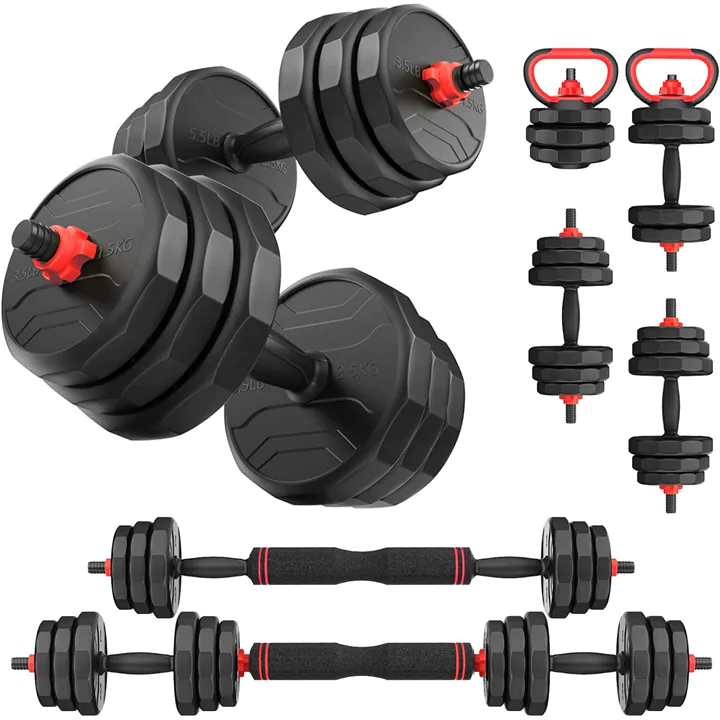55LB Adjustable Dumbbells Set (27.5LB Pair)