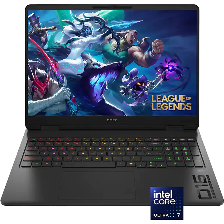 HP Omen 16" Core Ultra 7 255H Gaming Laptop - Shadow Black