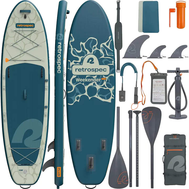 10' Inflatable Paddleboard Bundle with Paddle & Pump