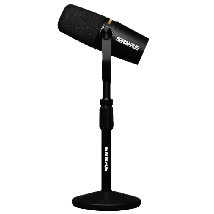 Shure MV7+ Podcast Microphone + Stand - Black BB22274212