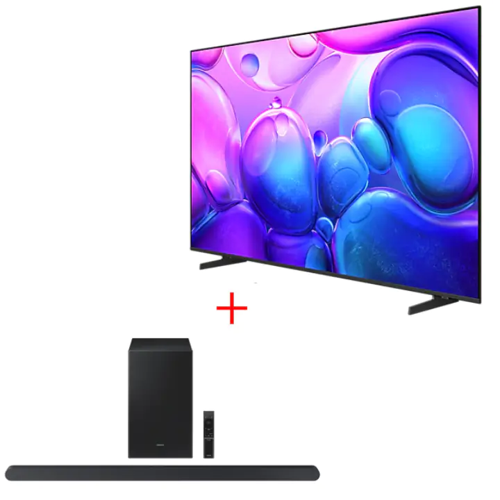Samsung 55” QLED Q6F 4K Smart TV + Soundbar HW-S700D 3.1 ch Sub Woofer