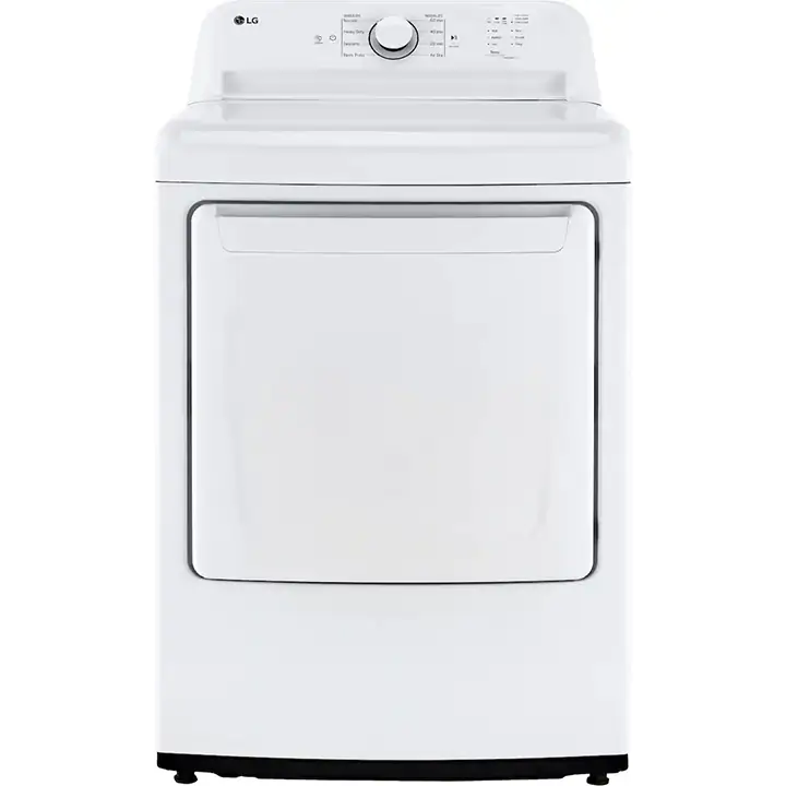 LG 7.3 Cu. Ft. Electric Dryer with Sensor Dry - White BB22063523