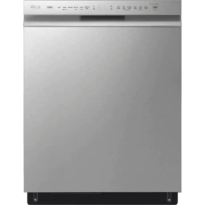 LG 24 in Front Control Built-In Stainless Steel Dishwasher BB21698630
