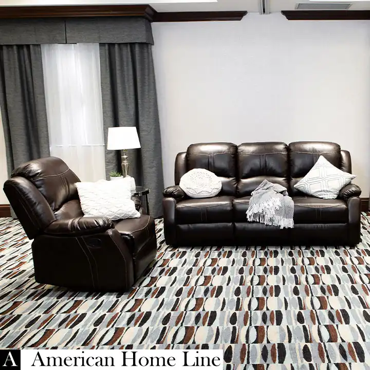 Lorraine Bel-Aire Deluxe Reclining 2Pc Set S/C in Mocha