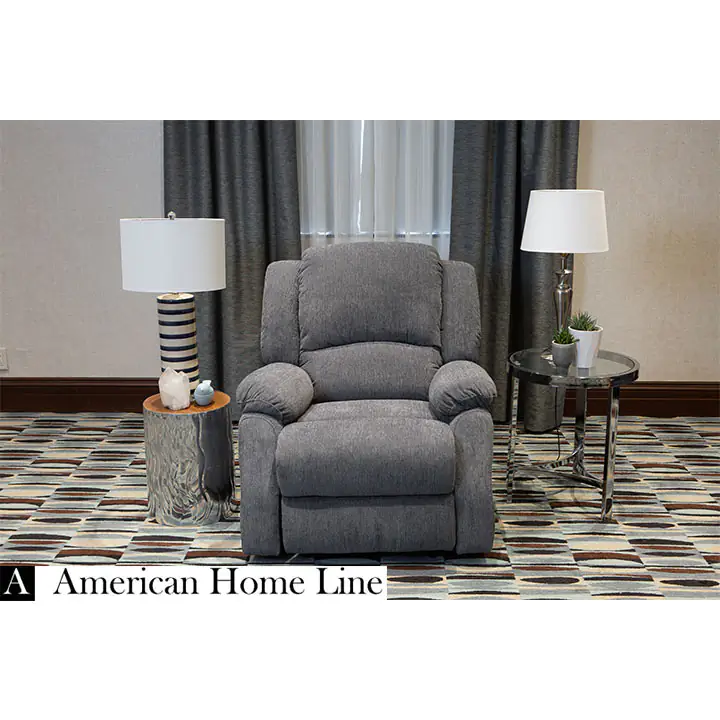 Crawford Luxury Recliner Chair in Gray