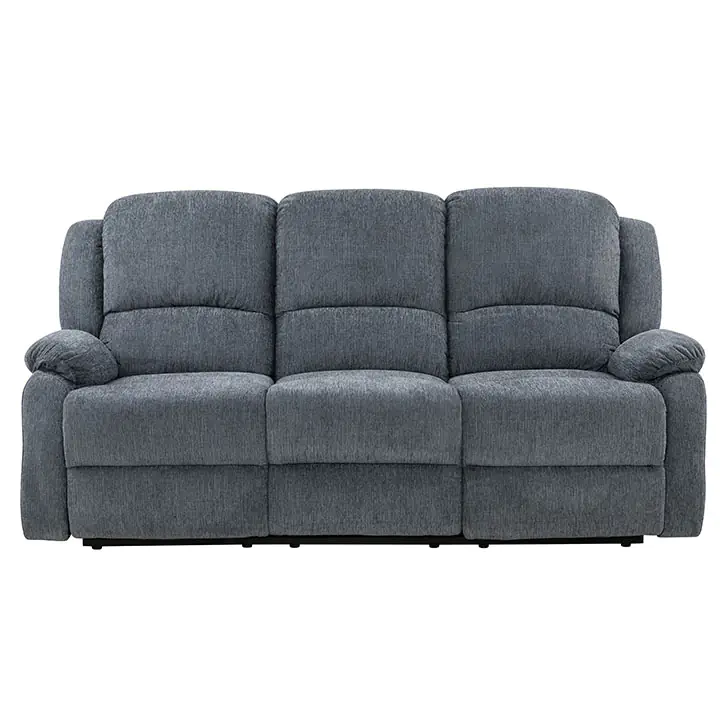 Crawford Recliner Sofa in Gray
