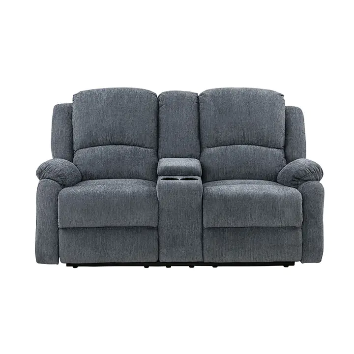 Crawford Recliner Loveseat in Gray