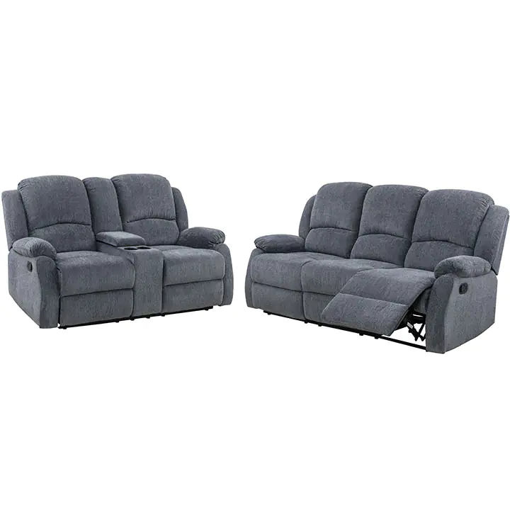 Crawford Recliner Set S/L in Gray
