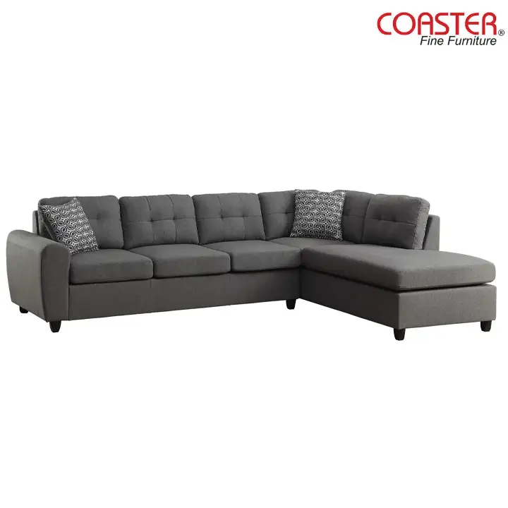 Stonenesse Reversible Sectional in Gray