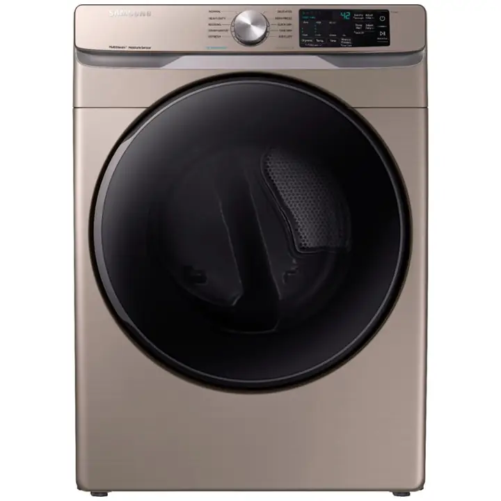 Samsung 7.5 Cu.Ft. Electric Dryer with Steam - Champagne BB21179976