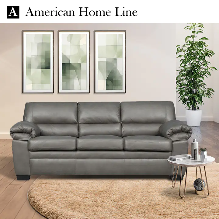 Jamieson Luxury Sofa in Pewter