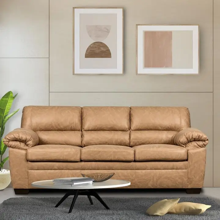 Jamieson Luxury Sofa in Caramel
