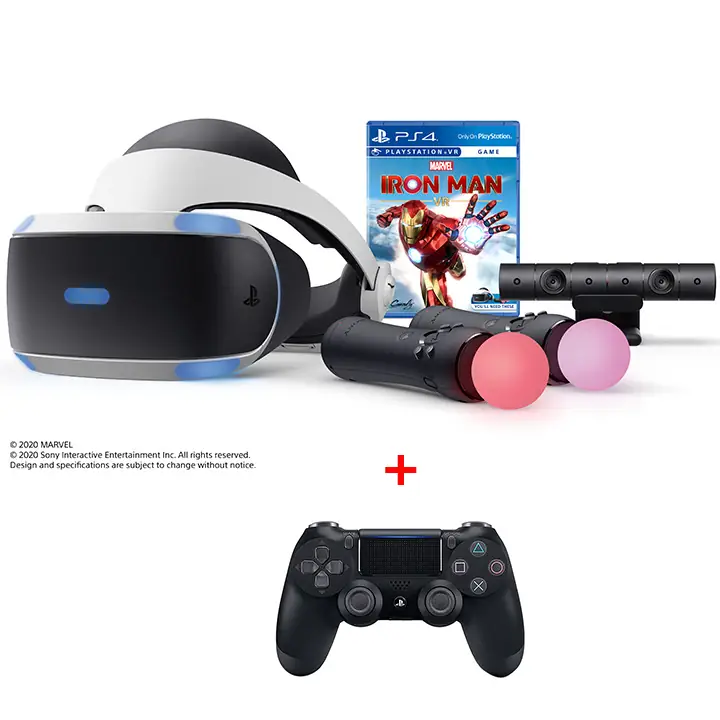 PlayStation®VR Marvel’s Iron Man VR + PS4 Wireless Controller Bundle