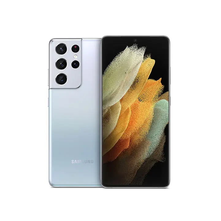 Samsung Silver Galaxy S21 6.8” Ultra 5G 128GB (Unlocked)