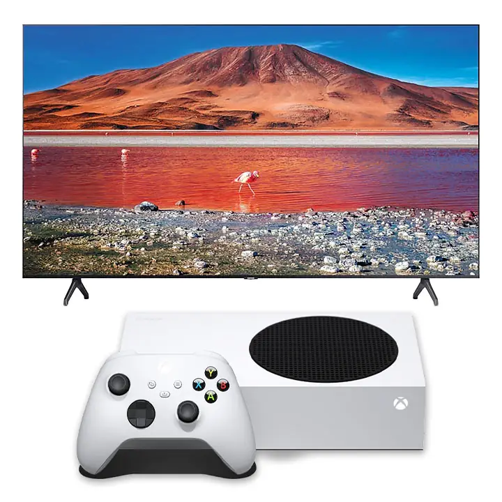 Samsung 65" TU7000 Smart 4K UHD TV & Xbox Series S Bundle