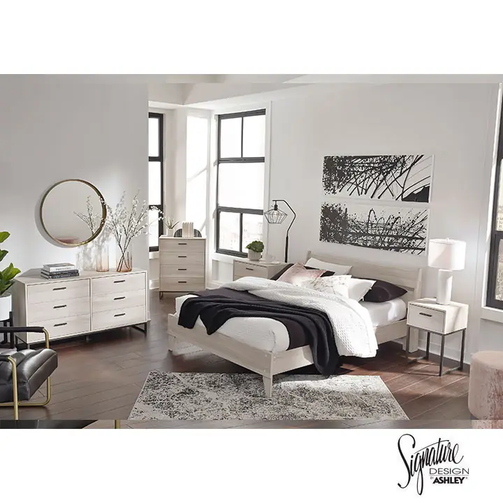 Ashley Socalle 4 Piece Bedroom Set