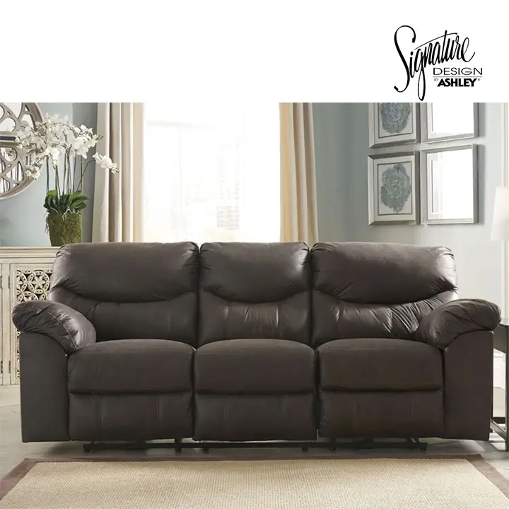 Ashley Boxberg Reclining Sofa in Teak