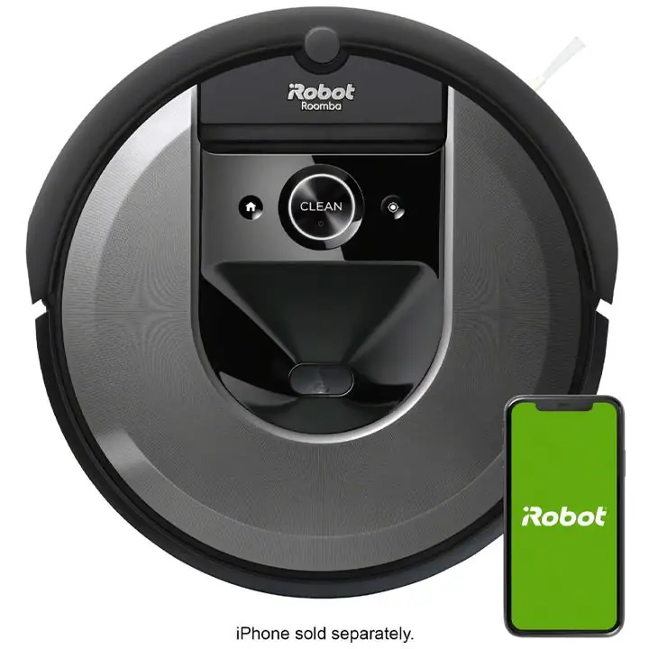 iRobot Roomba i7 Wi-Fi Connected Robot Vacuum - Charcoal BB21074347