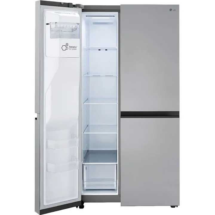 LG 27.2 cu. ft. Side by Side Refrigerator with SpacePlus Ice - PrintProof Stainless Steel