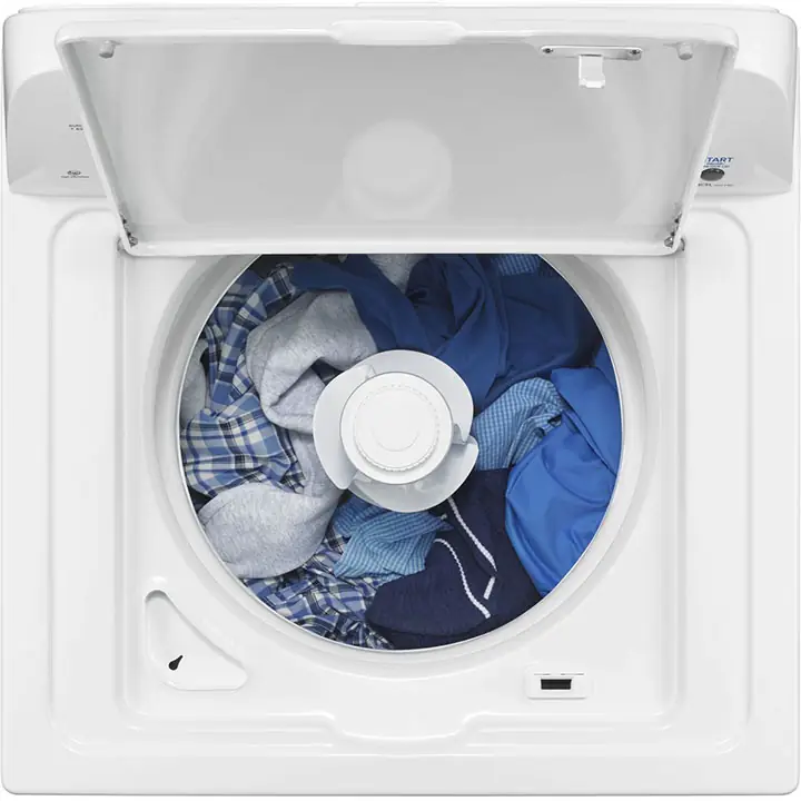 Amana 3.5 Cu. Ft. Top Load Washer with Dual-Action Agitator - White