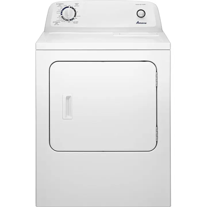 Amana 6.5 Cu. Ft. 11-Cycle Electric Dryer - White BB19697868