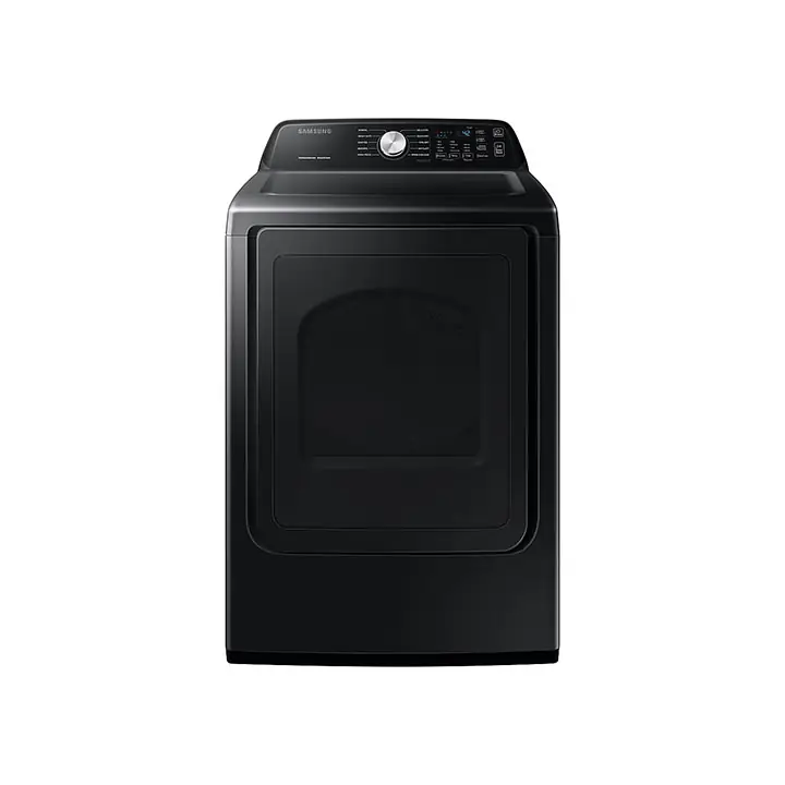 Samsung 7.4 cu. ft. 10-Cycle Electric Dryer with Sensor Dry - Brushed Black