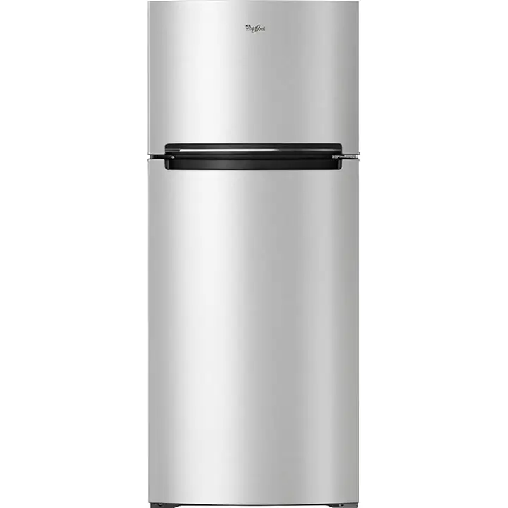 Whirlpool 17.7 Cu. Ft. Top-Freezer Refrigerator - Monochromatic Stainless Steel